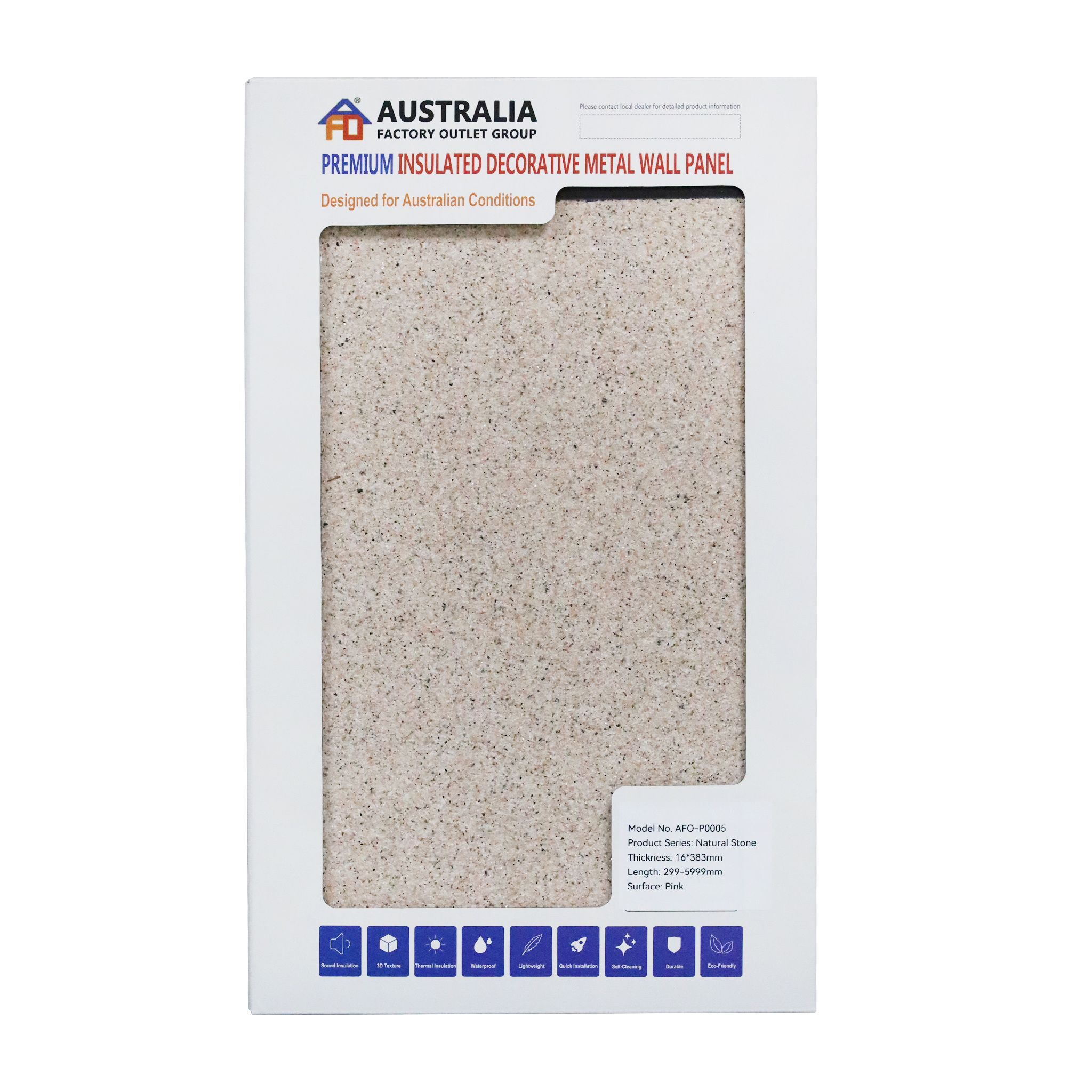  Colorful Sand Coated Metal Carving Panel