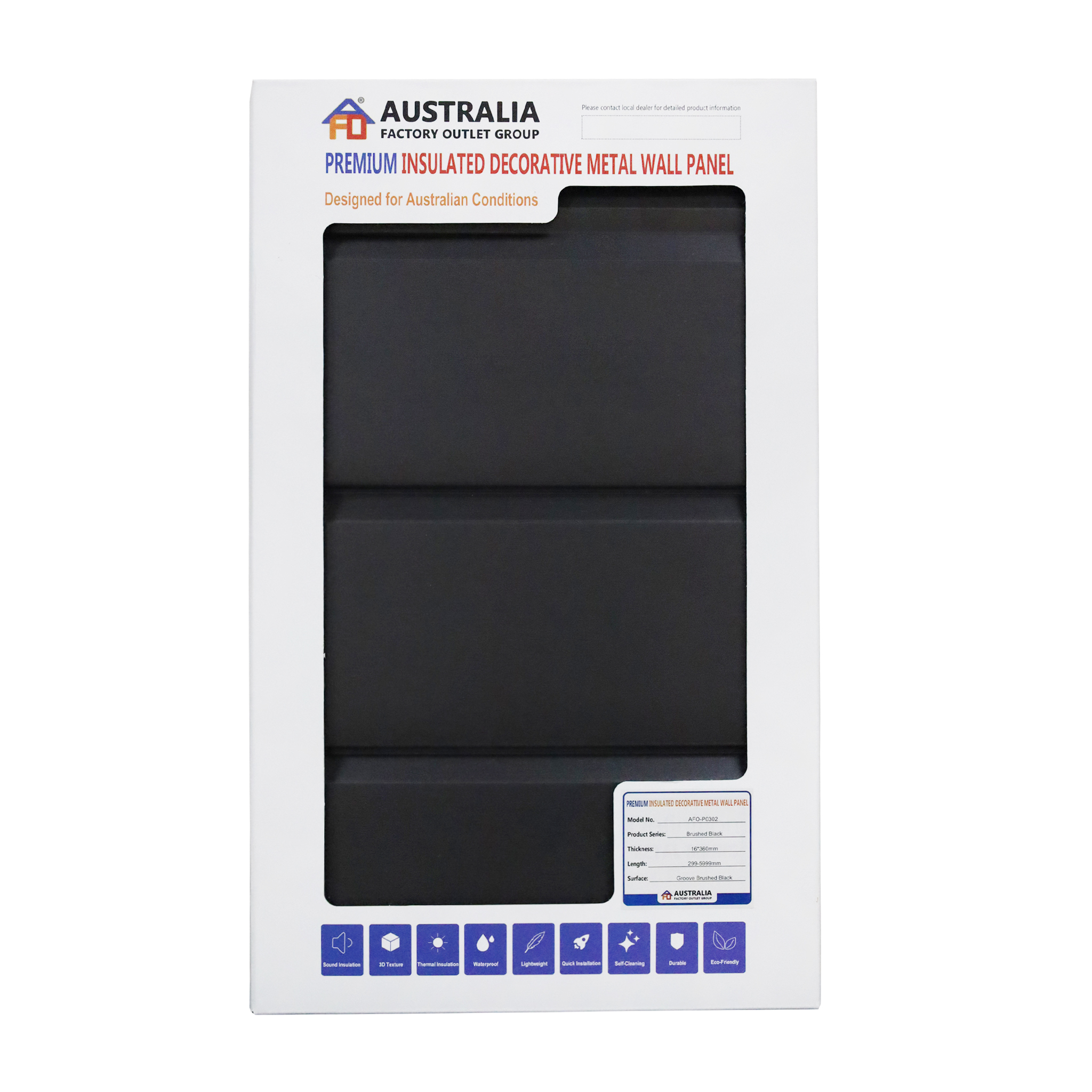 Brushed Patterns Metal Carving Panel