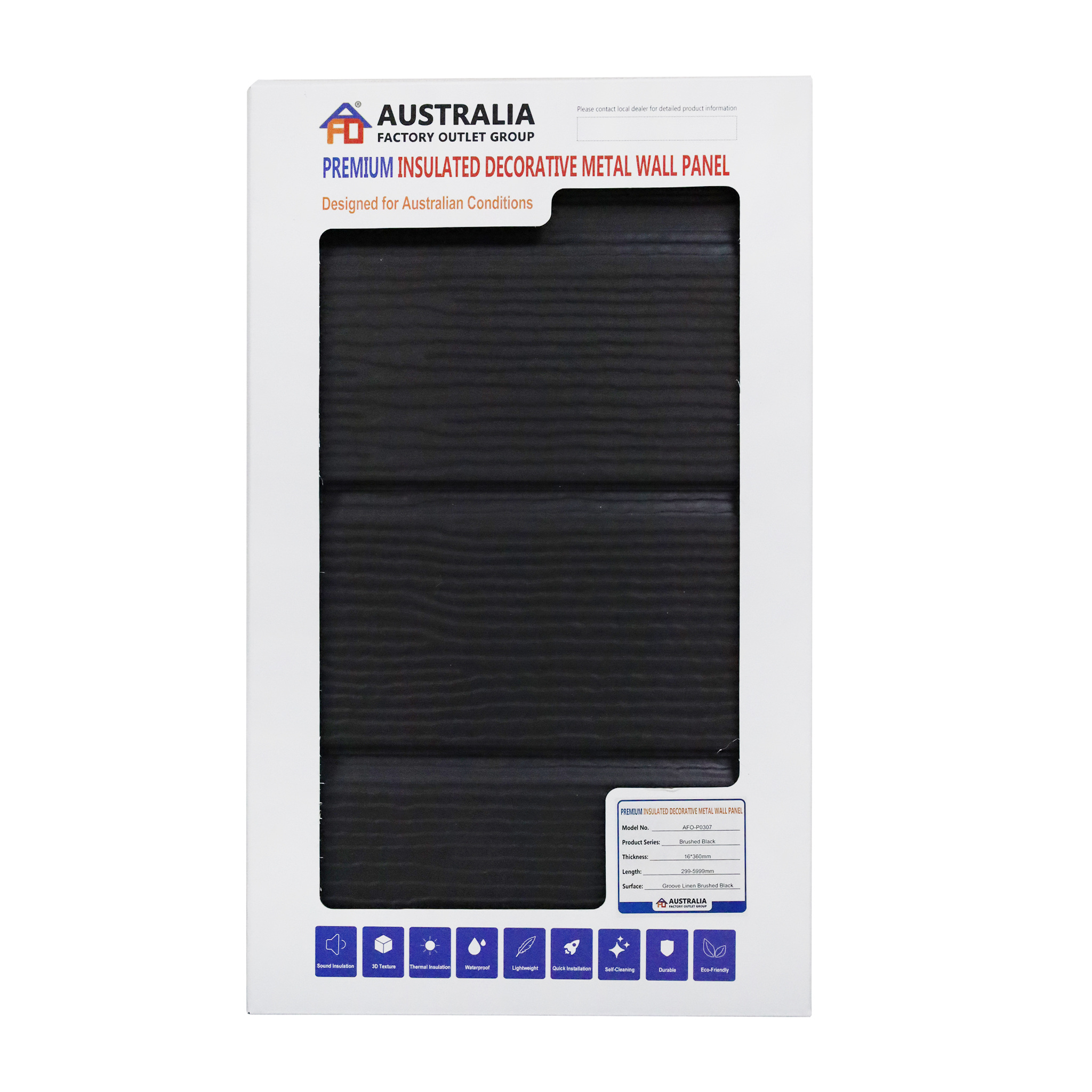 Brushed Patterns Metal Carving Panel